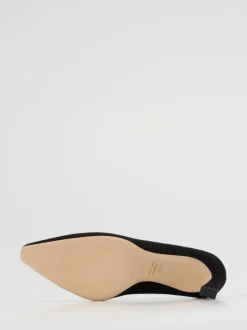 Konstantin Starke – Pumps aus Veloursleder Schwarz