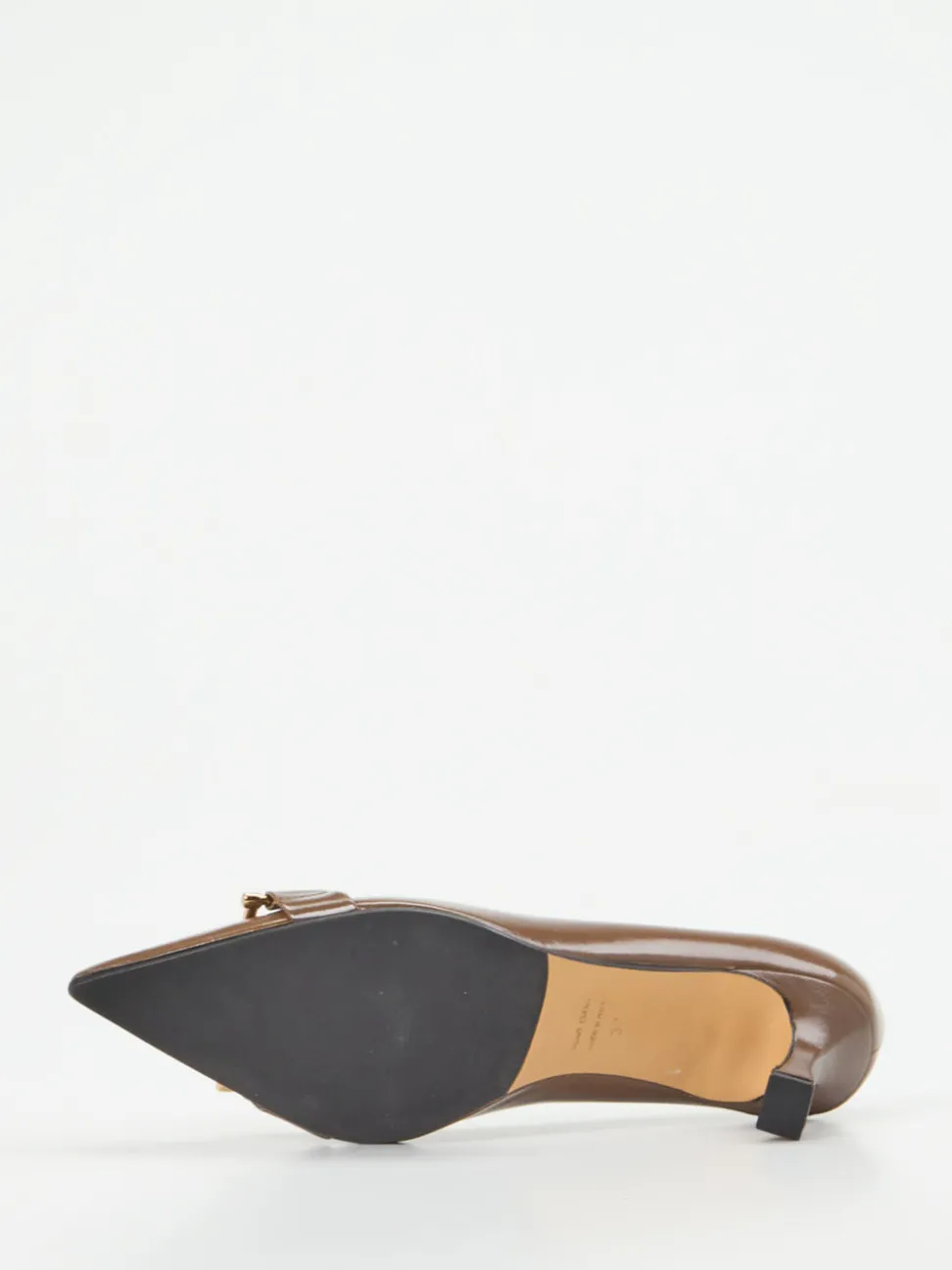 Konstantin Starke – Pumps aus Lackleder in Braun