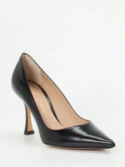 Konstantin Starke – Pumps aus Hochglanzleder Schwarz