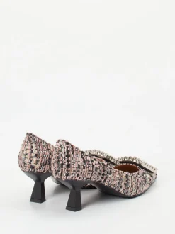 Konstantin Starke – Pumps aus Bouclé-Textil in Rosé