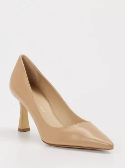 Konstantin Starke – Pumps aus Lammleder in Rosébeige