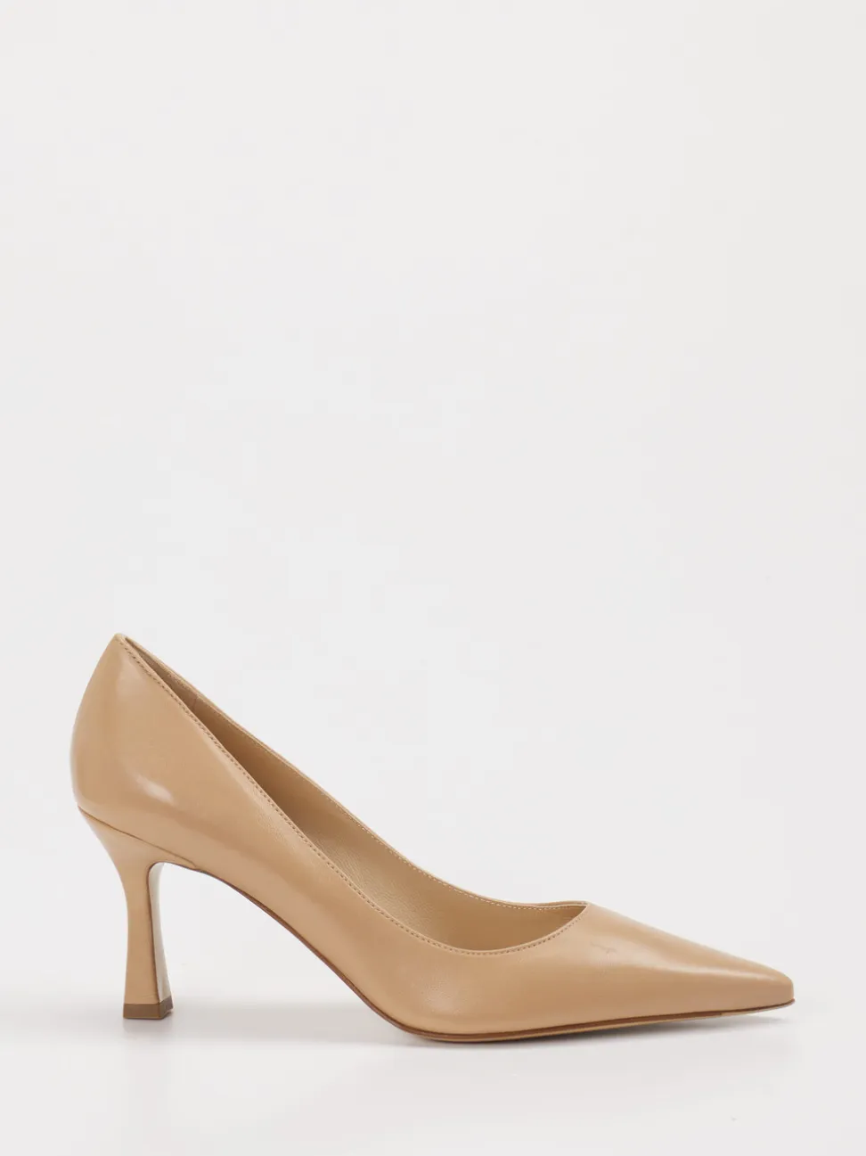 Konstantin Starke – Pumps aus Lammleder in Rosébeige