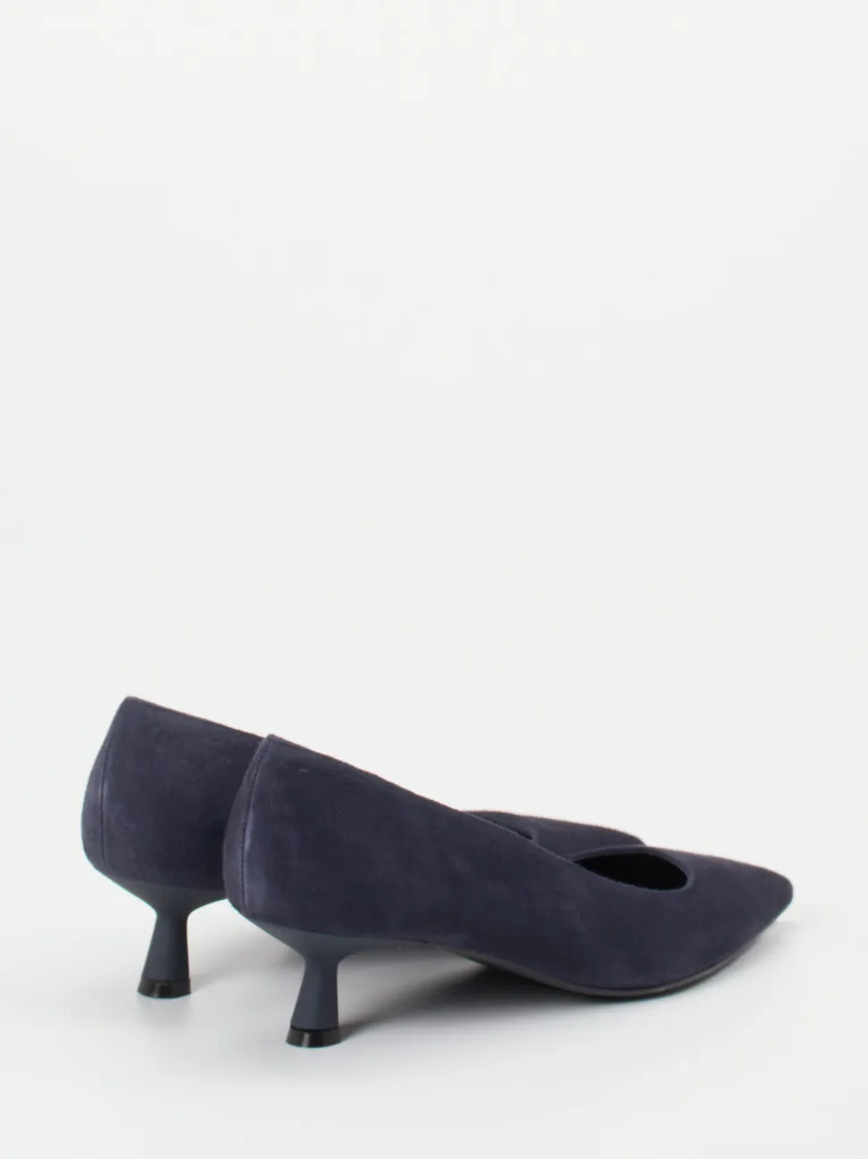 Konstantin Starke – Pumps aus Veloursleder Dunkelblau