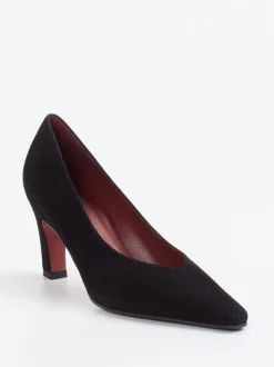 Konstantin Starke – Pumps aus Veloursleder schwarz