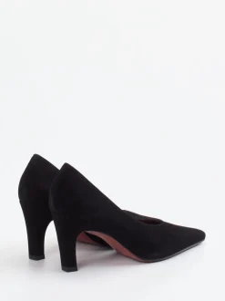 Konstantin Starke – Pumps aus Veloursleder schwarz