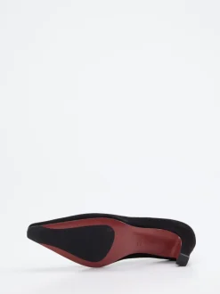 Konstantin Starke – Pumps aus Veloursleder schwarz