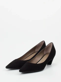 Konstantin Starke – Pumps aus Veloursleder schwarz