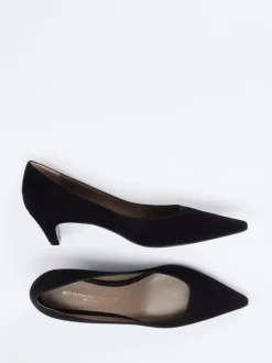 Konstantin Starke – Pumps aus Veloursleder schwarz