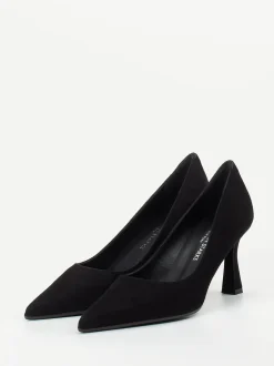 Konstantin Starke – Pumps aus Veloursleder schwarz