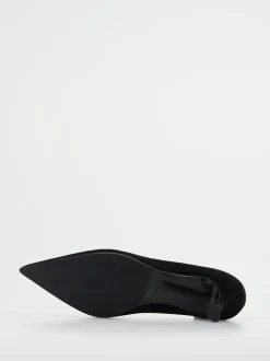 Konstantin Starke – Pumps aus Veloursleder schwarz