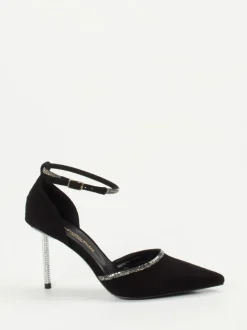 Konstantin Starke – Pumps aus Veloursleder schwarz