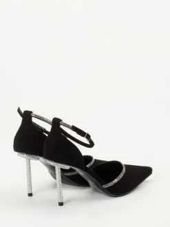 Konstantin Starke – Pumps aus Veloursleder schwarz