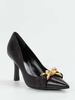 Konstantin Starke – Pumps aus Lammleder in Schwarz