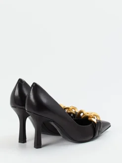 Konstantin Starke – Pumps aus Lammleder in Schwarz