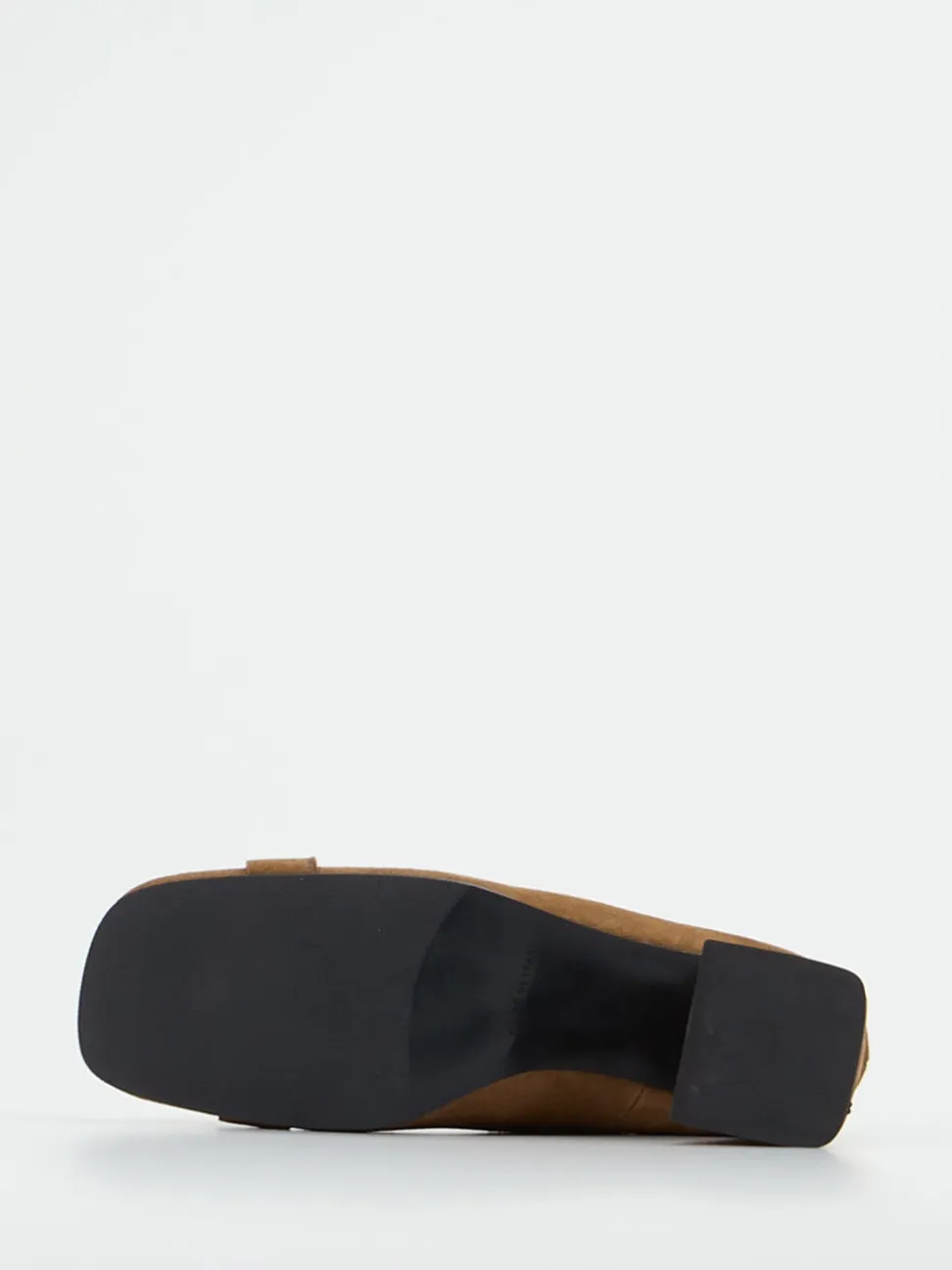 Konstantin Starke – Pumps aus Veloursleder cognacbraun