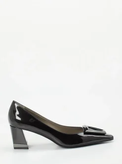 Konstantin Starke – Pumps aus Lackleder Schwarz