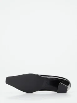Konstantin Starke – Pumps aus Lackleder Schwarz