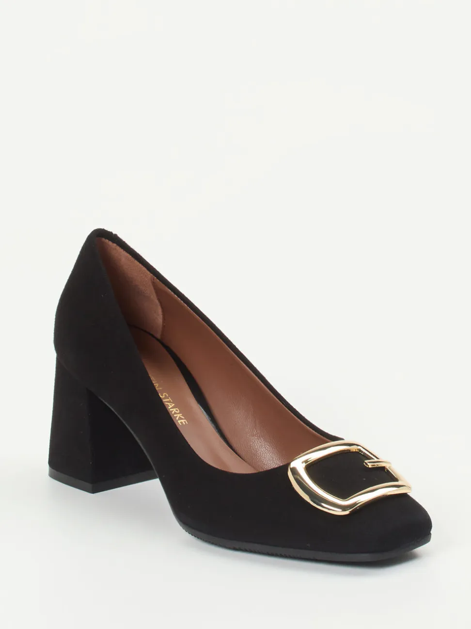 Konstantin Starke – Pumps aus Veloursleder schwarz