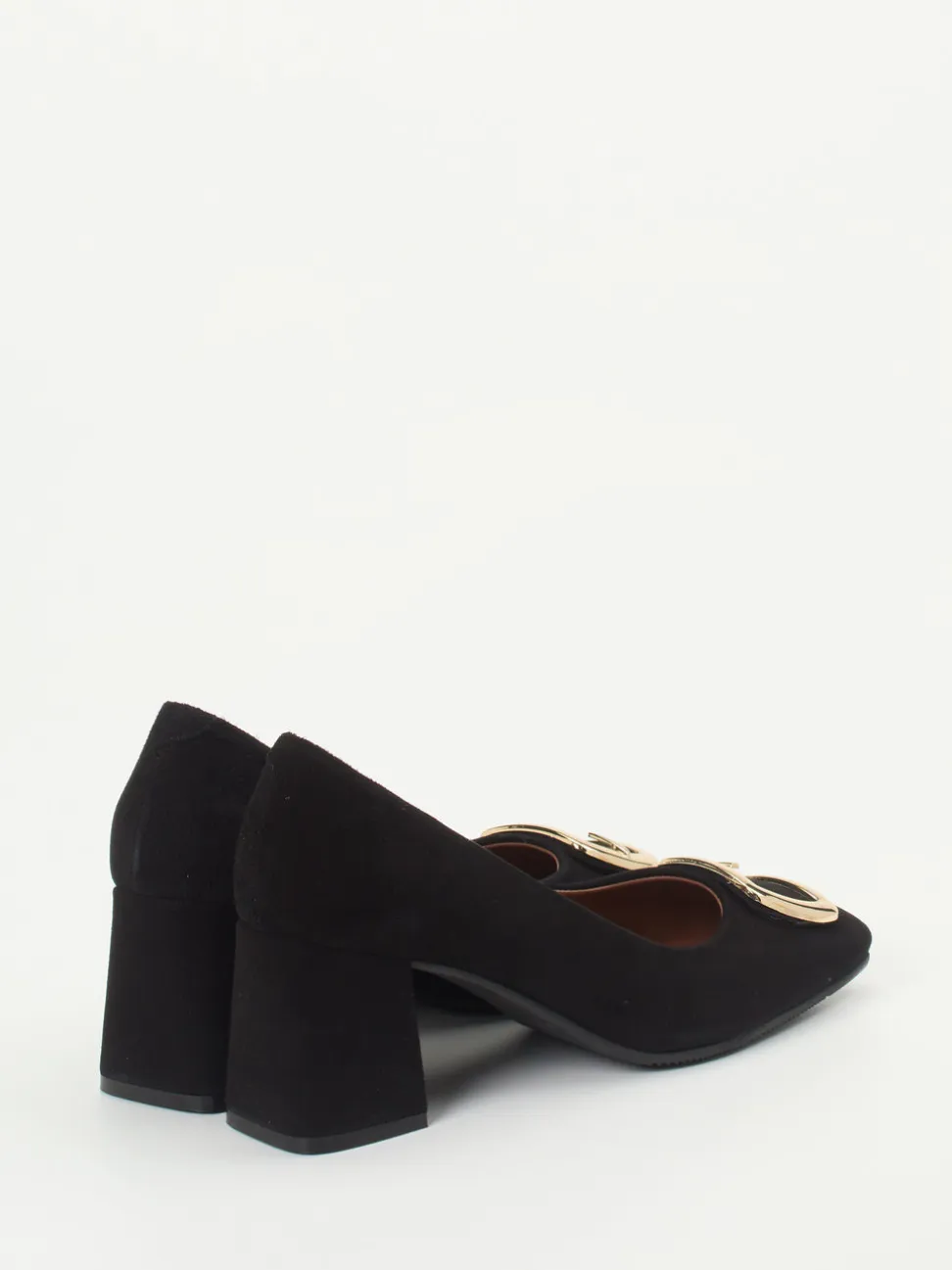 Konstantin Starke – Pumps aus Veloursleder schwarz