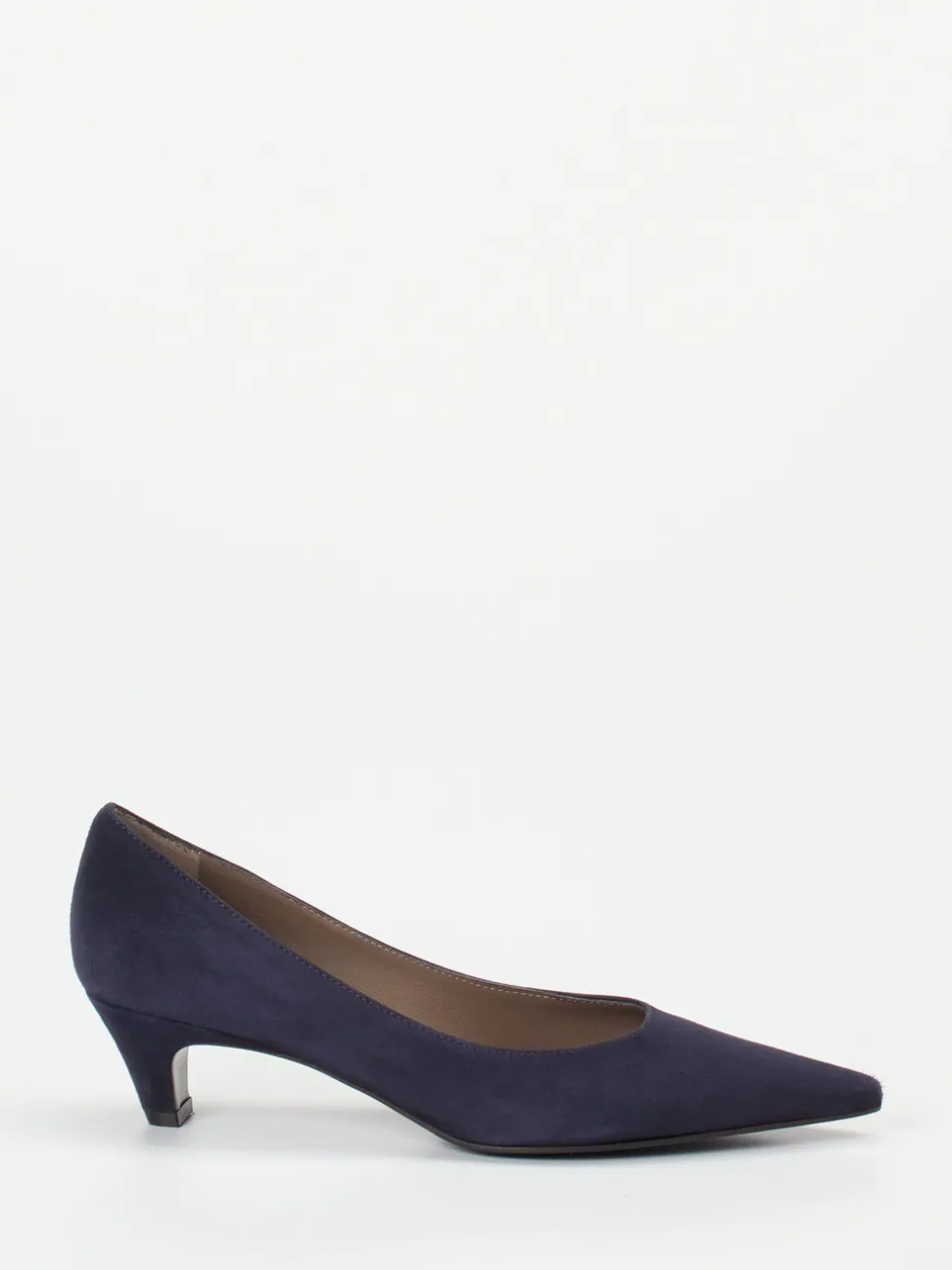Konstantin Starke – Pumps aus Veloursleder Dunkelblau