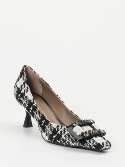 Konstantin Starke – Pumps aus Bouclé-Textil schwarz