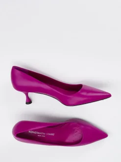 Konstantin Starke – Pumps aus Lammleder in Pink