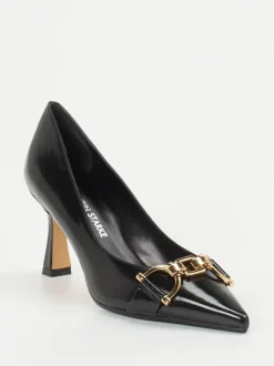 Konstantin Starke – Pumps aus Lackleder Schwarz