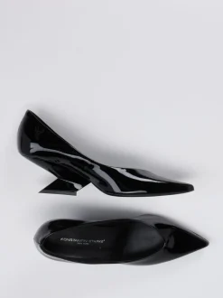 Konstantin Starke – Pumps aus Lackleder Schwarz