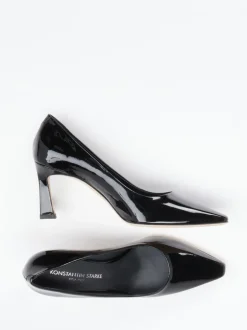 Konstantin Starke – Pumps aus Lackleder Schwarz