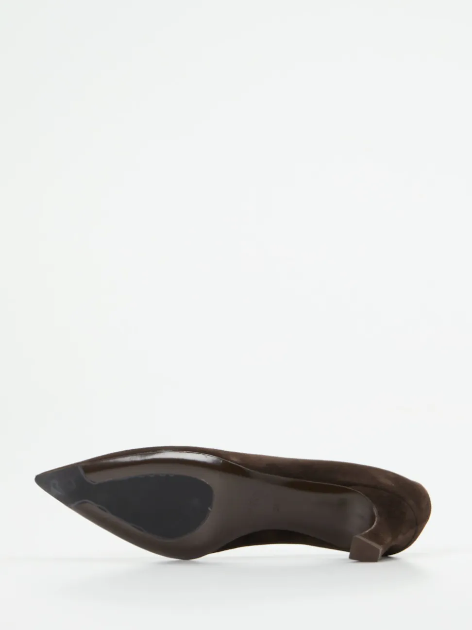 Konstantin Starke – Pumps aus Veloursleder Dunkelbraun