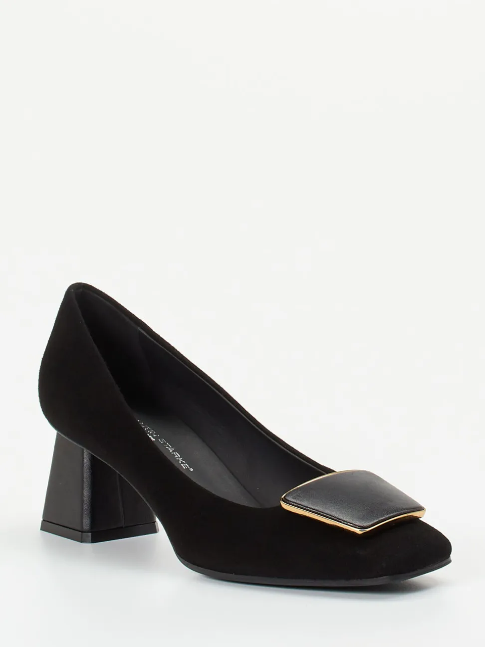 Konstantin Starke – Pumps aus Veloursleder Schwarz