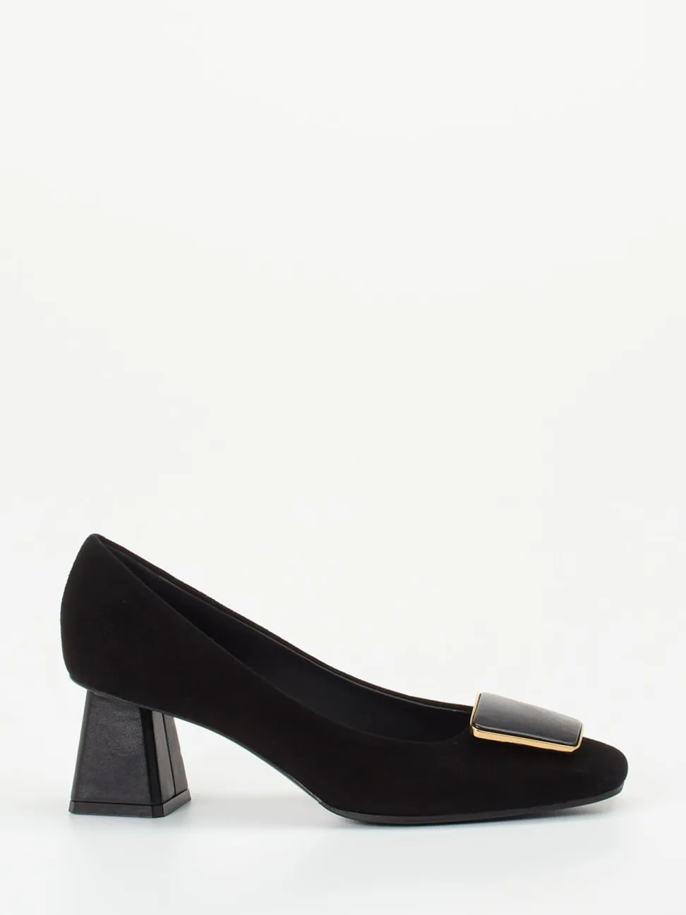 Konstantin Starke – Pumps aus Veloursleder Schwarz