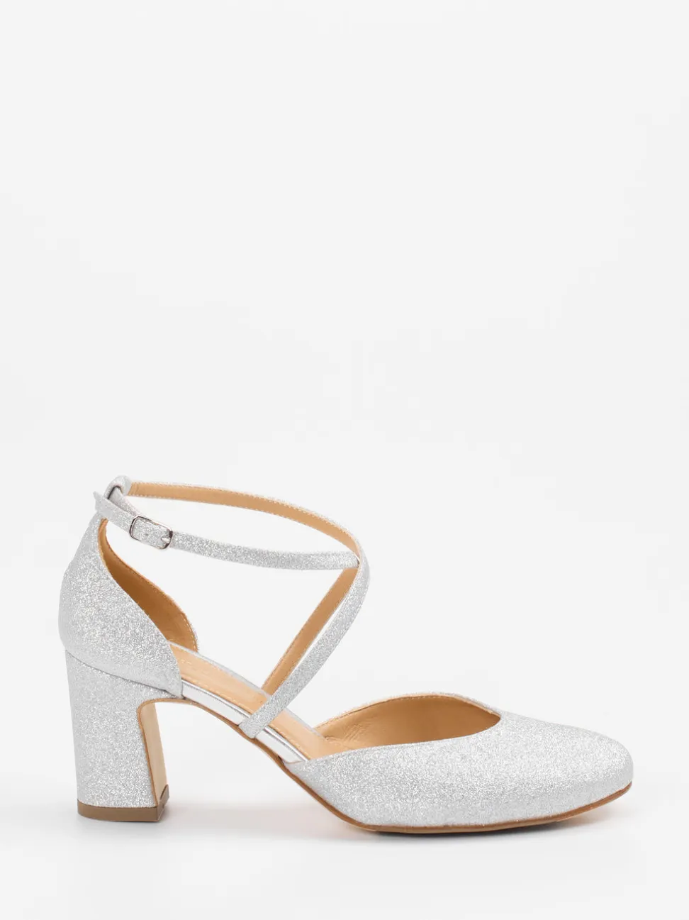 Konstantin Starke – Pumps aus Metallic mit Glitzerfinish
