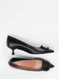 Konstantin Starke – Pumps aus Lammleder in Schwarz
