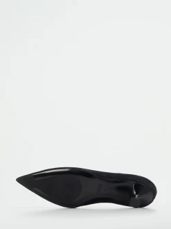 Konstantin Starke – Pumps aus Veloursleder in Blau