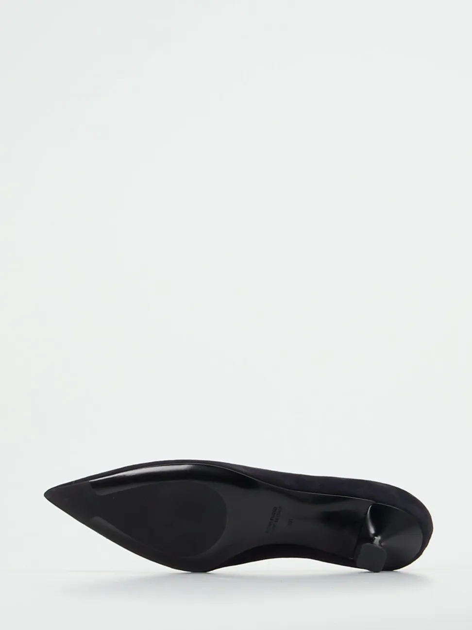 Konstantin Starke – Pumps aus Veloursleder in Blau