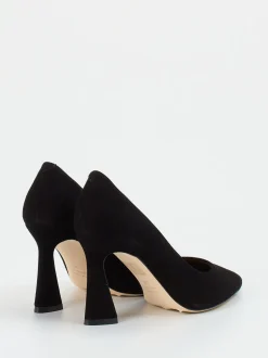 Konstantin Starke – Pumps aus Veloursleder Schwarz