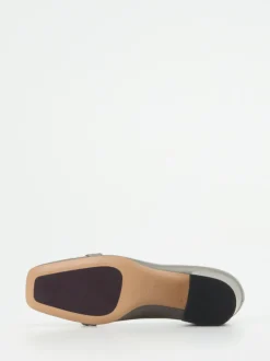 Konstantin Starke – Pumps aus Kalbleder Steingrau