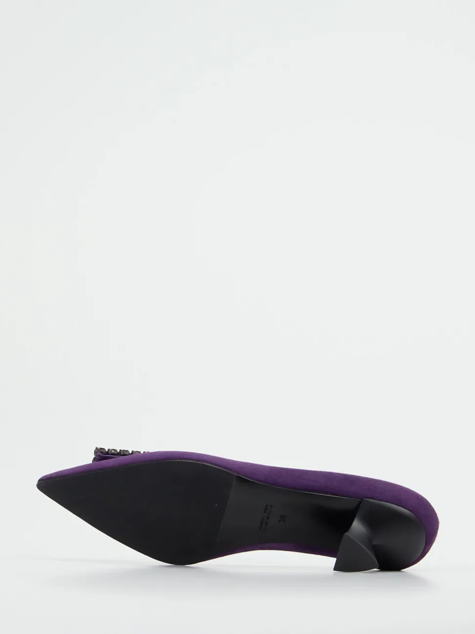 Konstantin Starke – Pumps aus Veloursleder Violett