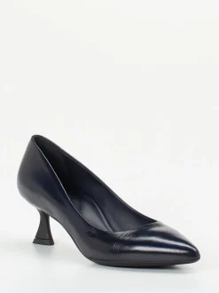 Konstantin Starke – Pumps aus Lammleder in Dunkelblau
