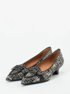 Konstantin Starke – Pumps aus Bouclé in Schwarz