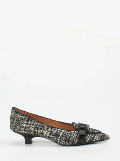 Konstantin Starke – Pumps aus Bouclé in Schwarz