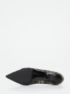 Konstantin Starke – Pumps aus Bouclé in Schwarz