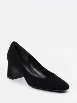 Konstantin Starke – Pumps aus Veloursleder Schwarz