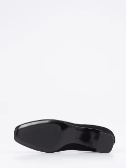 Konstantin Starke – Pumps aus Veloursleder Schwarz