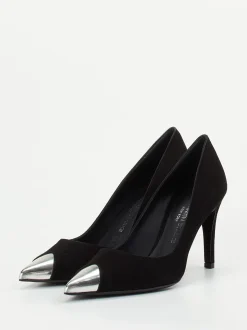 Konstantin Starke – Pumps aus Veloursleder Schwarz