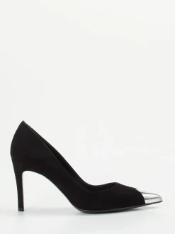 Konstantin Starke – Pumps aus Veloursleder Schwarz