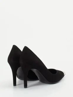 Konstantin Starke – Pumps aus Veloursleder Schwarz