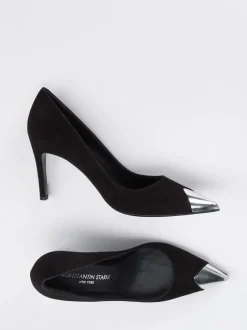 Konstantin Starke – Pumps aus Veloursleder Schwarz