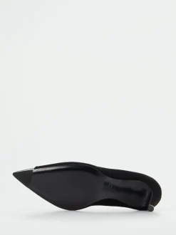 Konstantin Starke – Pumps aus Veloursleder Schwarz